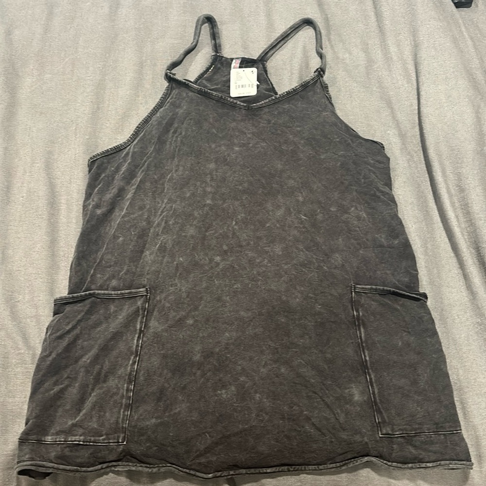 Free people movement dress with shorts underneath new with tags size M